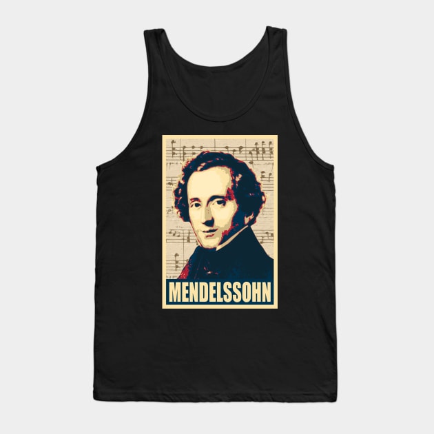 Felix Mendelssohn Tank Top by Nerd_art